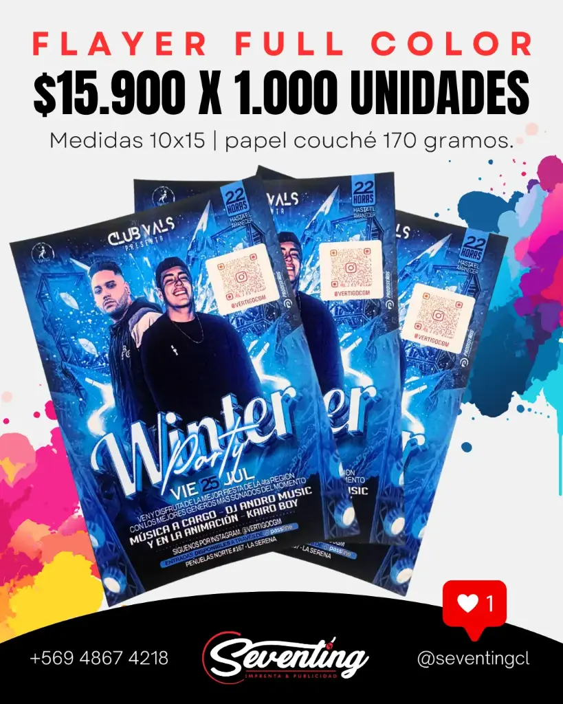 Flyers 10x15cm - 1.000 unidades