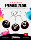 Llaveros Personalizados pack 20 undes